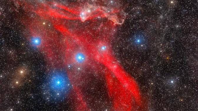 The Great Lacerta Nebula In Lacerta Constellation || NASA