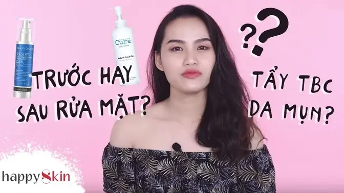 10 câu hỏi NHỨC NHỐI về TẨY TẾ BÀO CHẾT | Q&A: EXFOLIATING | Happy Skin