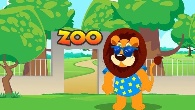 Animal Sounds Song! | Learn Farm and Zoo Animals for Toddlers | Kids Learning Videos
