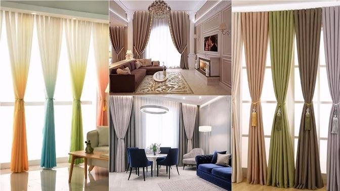 Top 10 Living Room Curtain Ideas 2024: Modern Living Room Design Ideas