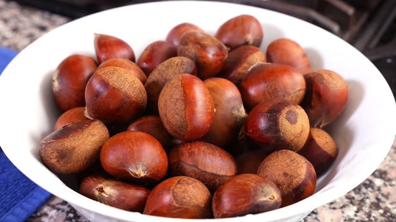 How to cook chestnuts (밤: Bam)