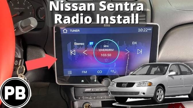 2000 - 2006 Nissan Sentra Radio Install