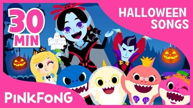 The Best Songs of Halloween     Compilation   PINKFONG Songs for Children
