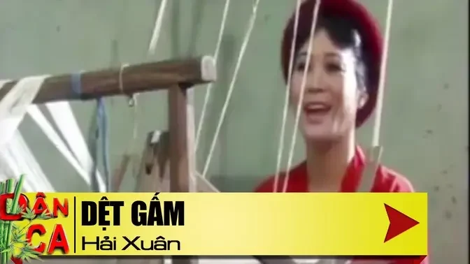 Dân Ca Quan Họ Bắc Ninh | Dệt Gấm - NSƯT Hải Xuân