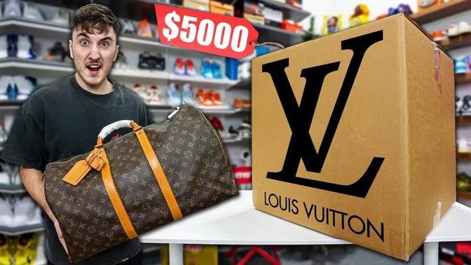 Unboxing A $5000 Louis Vuitton Mystery Box...
