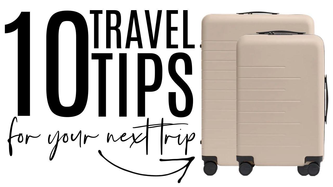 *WATCH THIS BEFORE YOU TRAVEL* 10 TRAVEL TIPS to Make Your Next Trip Better | LuxMommy