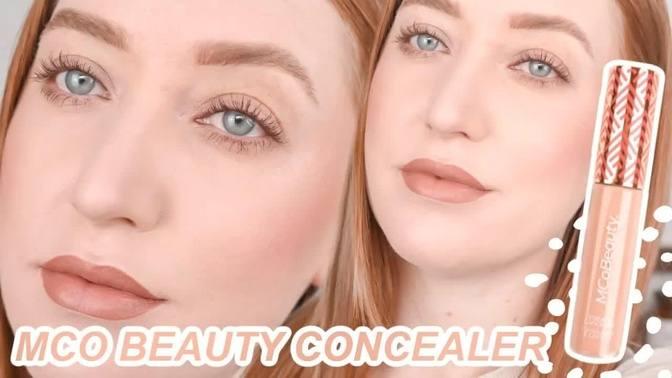 MCO BEAUTY CONCEALER REVIEW | is it a shape tape dupe? (Instant ...