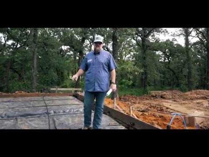 PREPARING FOUNDATION FOR A NEW BARNDOMINIUM BUILD | Texas Best Construction