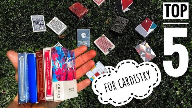 Best Playing Cards for Cardistry // TOP 5