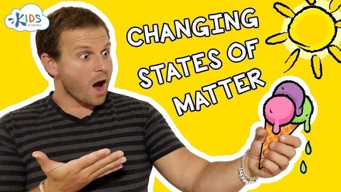  States of Matter for Kids | Science Video for Preschool & Kindergarten | Kids Academy