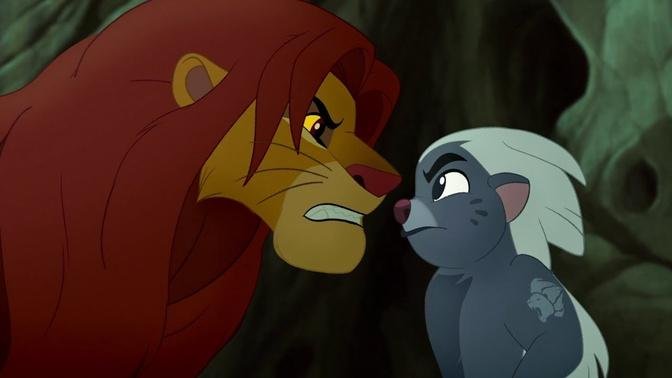 Lion Guard: Simba & Bunga Argue! + Hakuna Matata Duet | Bunga and the King HD Clip