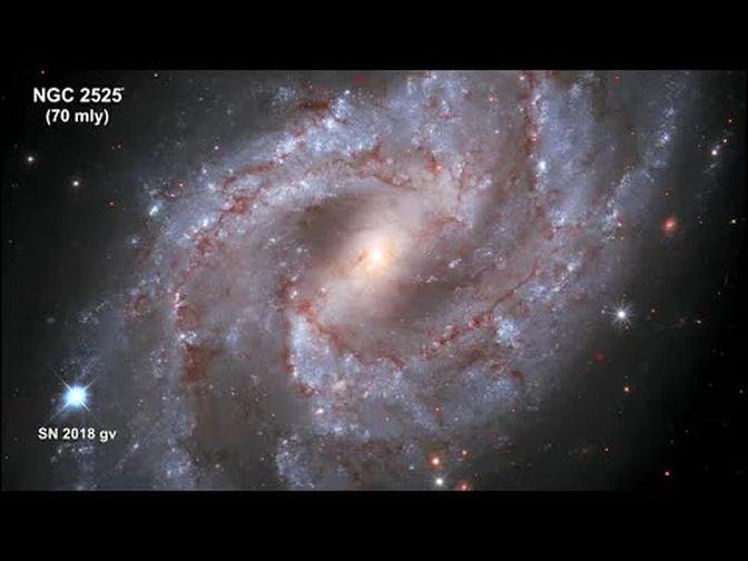 Classroom Aid - Supernova in NGC 2525