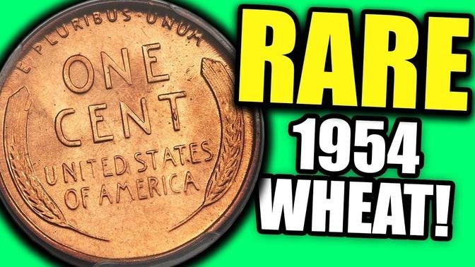 1954 WHEAT PENNIES WORTH MONEY - EXPENSIVE COINS TO LOOK FOR!!
