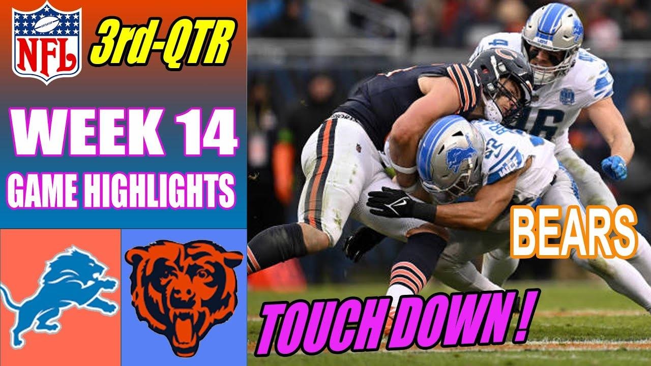 Chicago Bears vs Detroit Lions FULL 3rd QTR WEEK 14 (12/10/2023) | NFL Highlights 2023