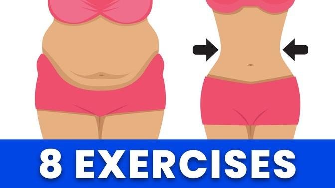 8 Best Standing Exercises Belly Fat Workout To Lose Weight Fast At Home