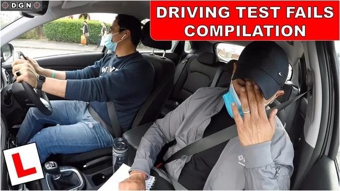 Learners Failing Their Driving Test Compilation 2021