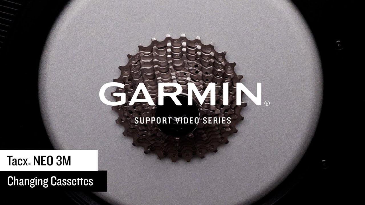 Garmin Support | Tacx® NEO 3M | Changing Cassettes