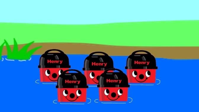 Five Little Monkeys Jumping On The Bed - Henry Hoover World
