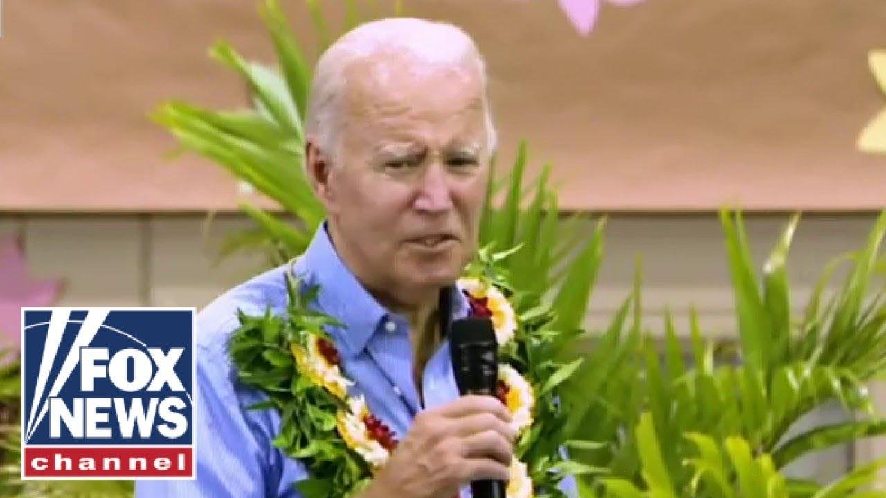Biden jets back to billionaire's house after disastrous Maui visit