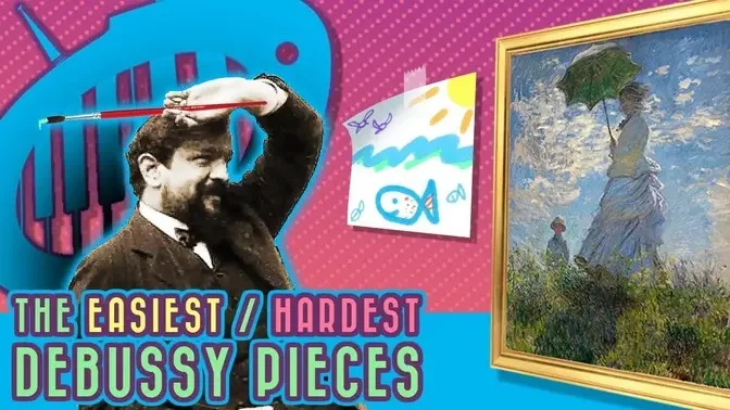 The Easiest Debussy Piano Pieces (And the Most Difficult)