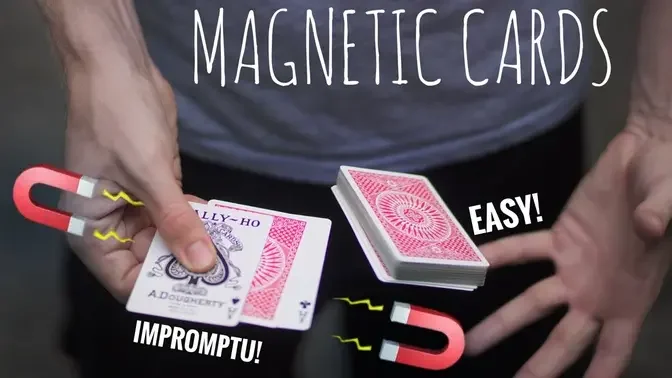 Powerful MAGNETIC Card Trick // MAGIC TUTORIAL