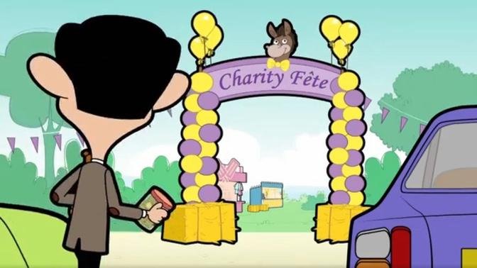 Mr Bean's Charity Raffle! - Mr Bean Cartoon Season 3 - Full Episodes - Cartoons for Kids