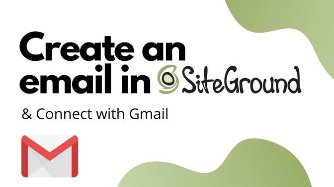 How to Create a FREE Professional Email in Siteground & Connect with Gmail! (Manage, Send & Receive)