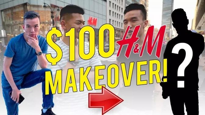 THE $100 H&M MAKEOVER CHALLENGE Ft. Esa Fungtastic