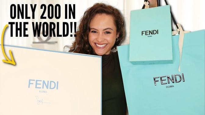 TRIPLE FENDI Bag Unboxing 2023 *VERY RARE, SPECIAL EDITIONS!*