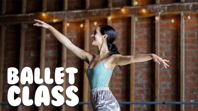  Ballet Class For Beginners _ How To Do Simple Ballet Moves With @Miss Auti