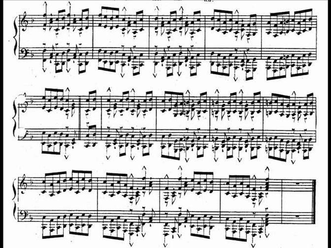 Alkan 12 Etudes in all Major Keys, Op.35 - No.5 - Allegro Barbaro