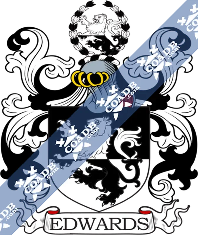 Edwards Family Crest, Coat of Arms and Name History