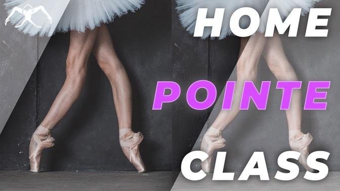 Pointe class (stayhome 2020) with ballerina Maria Khoreva & Bloch