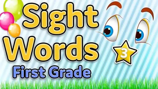 Sight Words - First grade Dolch list