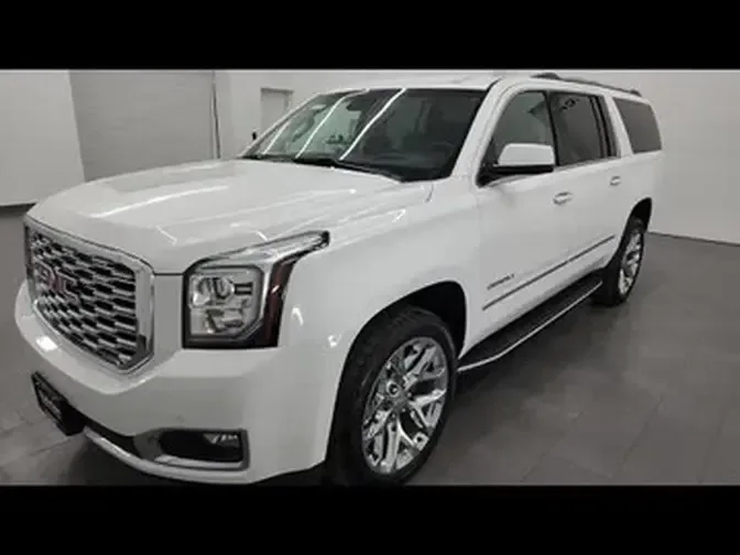 2020 GMC YUKON XL DENALI AWD IN SUMMIT WHITE 4K WALKAROUND 13425Z