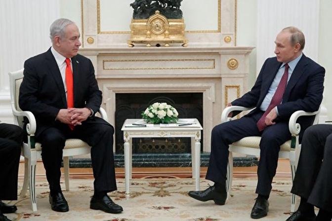 以色列总理和普京通话 不满俄的以哈战立场