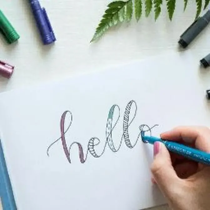 Beautiful penmanship!