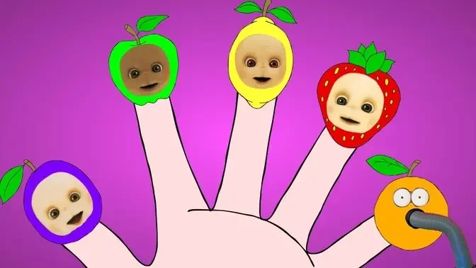 Teletubbies Fruit Finger Family Song