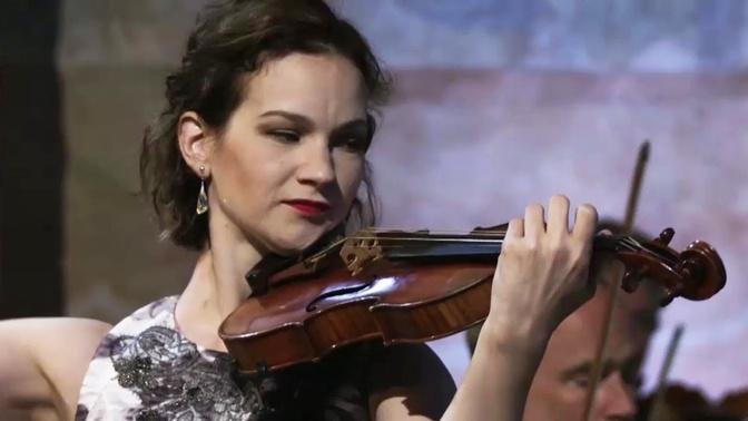 Hilary Hahn plays Bach Violin Concerto No.2 in E Major BWV 1042 ...