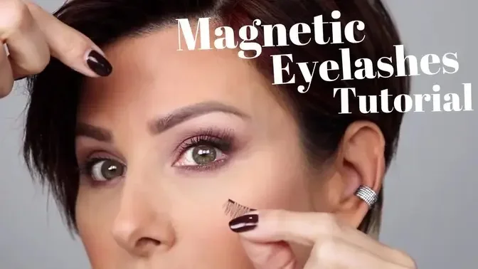 My BEST Tips to Apply MAGNETIC LASHES | The Easiest Tutorial | Dominique Sachse