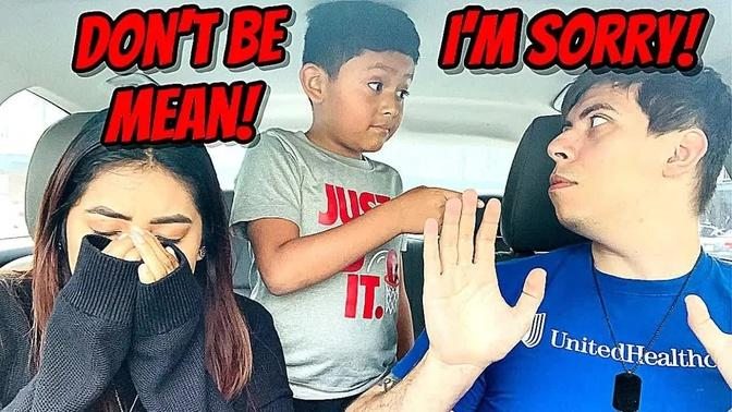 Being MEAN To My GIRLFRIEND To See How Her SON REACTS!