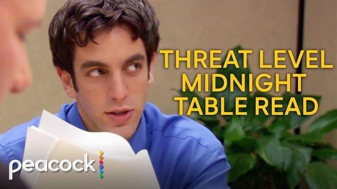 Never-Before-Seen | Threat Level Midnight Table Read Deleted Scene | The Office Superfan Episodes