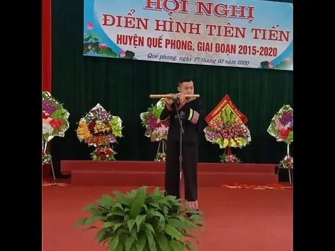 Thổi Sáo trúc Xuân về trên bản mông cực hay - Sáo mèo Duy Mạnh - @dantocvamiennuivn