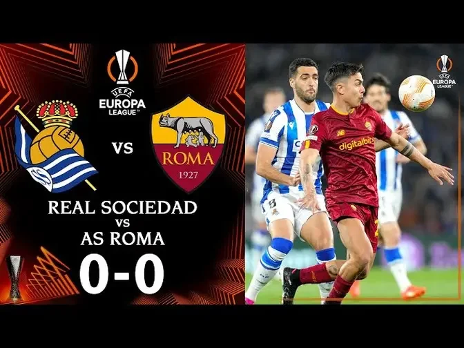 Highlights: Real Sociedad - Roma | Europa League 22/23