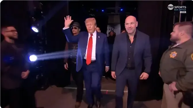 Donald Trump’s Dynamic Entrance at UFC 296 Electrifies Crowd