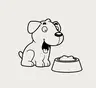 Homemade dog food
