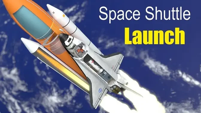 How did the Space Shuttle launch work