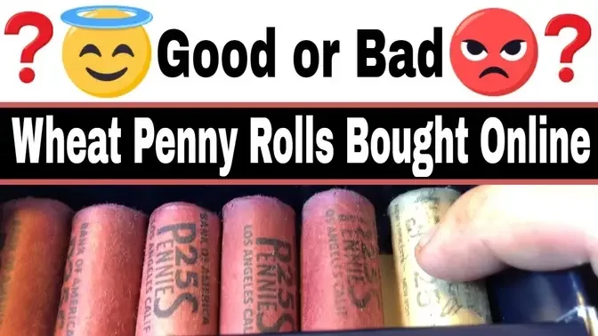 Buying "Unsearched" eBay Wheat Penny Rolls Online #3 - Is It Worth It