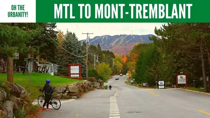 Fall Colours on the P'tit Train du Nord (Mont-Tremblant by Bike)