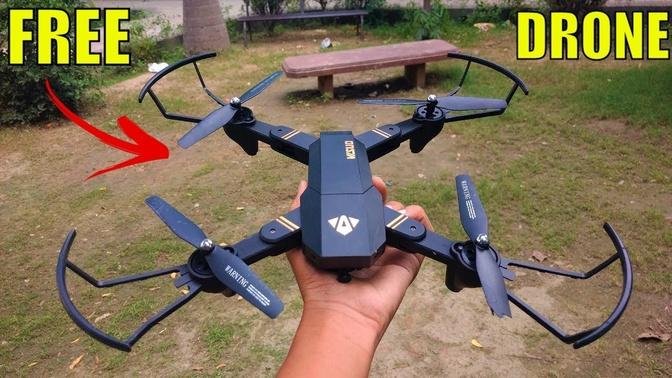 Best Free Rc Drone For Unboxing Under 50$ Visuo XS809HW HD Camera Drone Unboxing & First Flight..